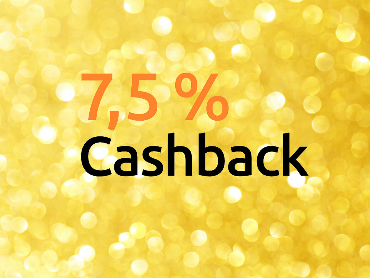 7,5 % Cashback auf alle Küchenkäufe